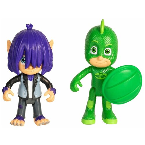 PJ masks Набор игровой 2 фигурки Гекко и Кевин 35560