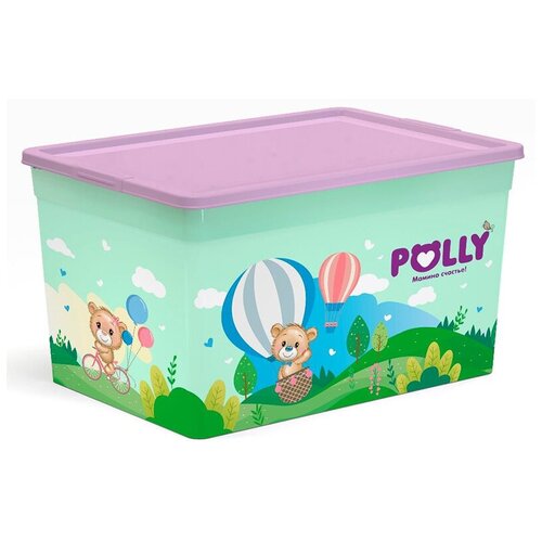 Коробка для хранения «Polly» 16 л. Полимербыт 71720 коробка для мелочей polly 5 5 л полимербыт 51119