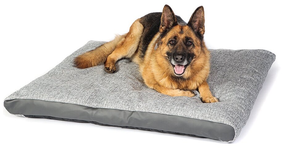 Лежак для крупных собак, 108-82 см, матрас для собак - фотография № 4