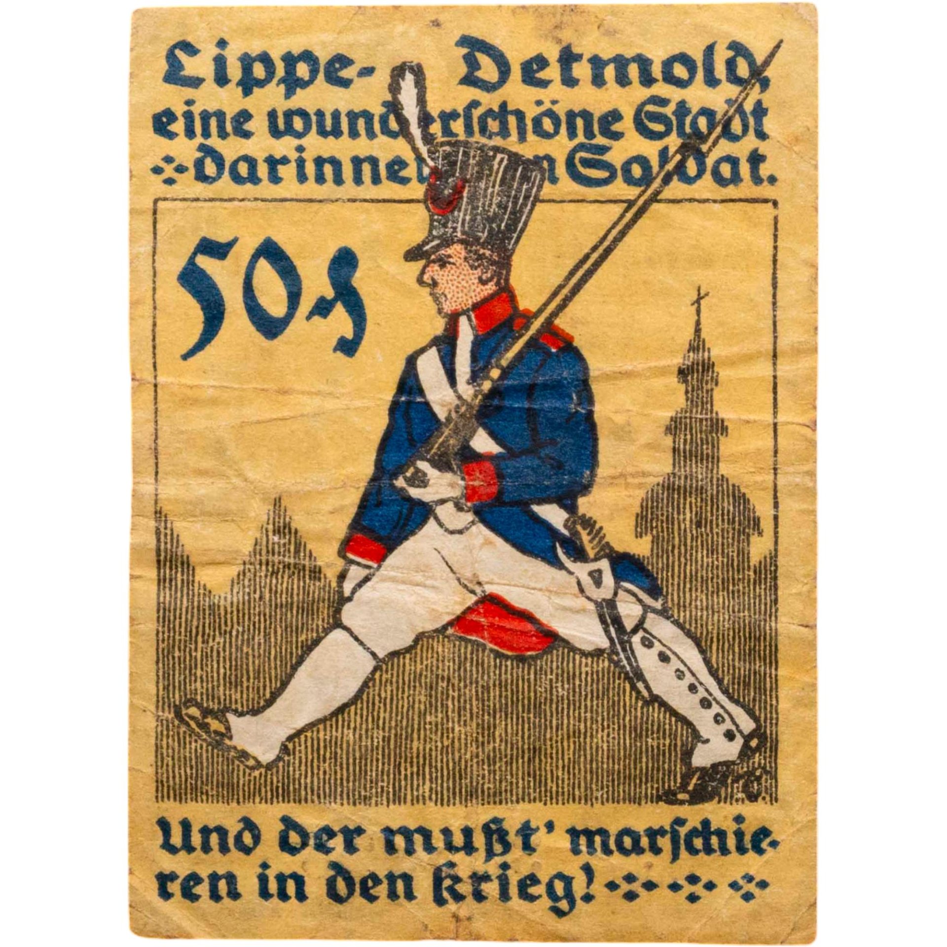Германия, нотгельды, Липпе-Детмольд 50 пфеннигов 1920