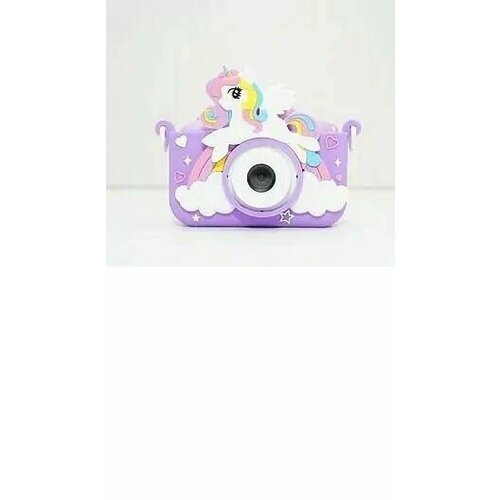 Детский цифровой фотоаппарат с играми и селфи камерой Фотокамера для детей в милом дизайне 169900₽