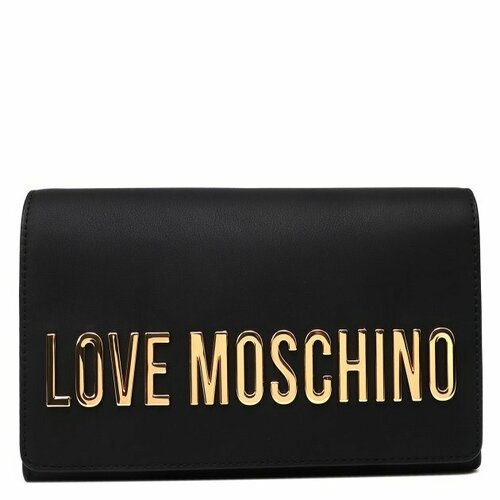 Сумка клатч LOVE MOSCHINO фактура гладкая коралловый 17520₽