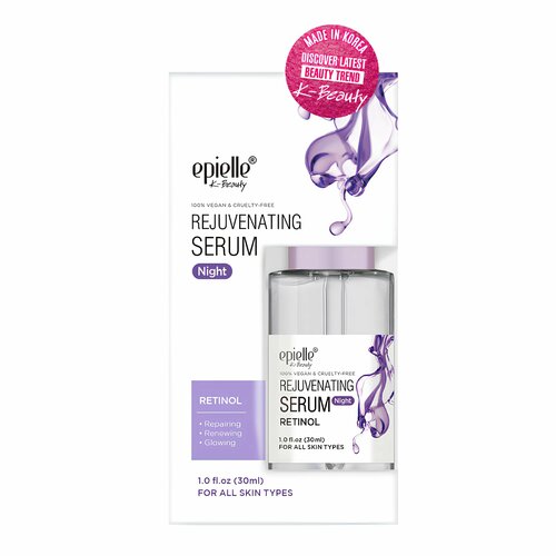 Омолаживающая ночная сыворотка с ретинолом epielle Rejuvenating Retinol Night Serum, 30 мл