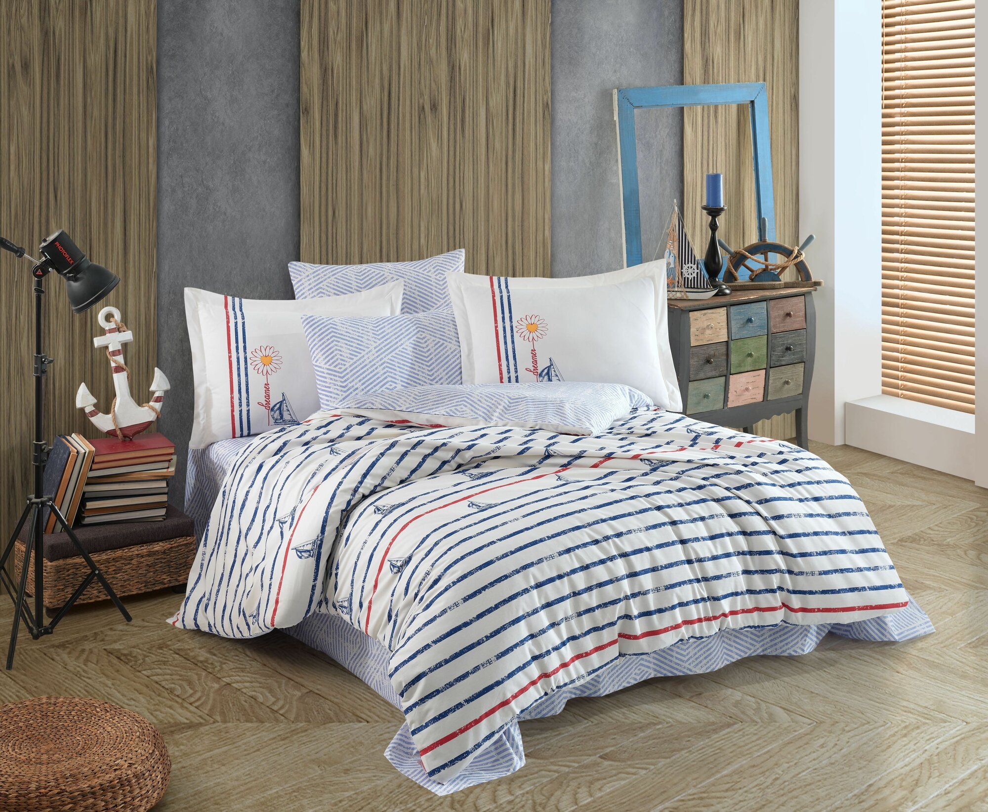 Комплект постельного белья HOBBY HOME, Olimpia, евро: Пододеяльник 200х220 см -1 шт, Простынь 240х260 см - 1 шт, Наволочка 50х70 см - 2 шт, белый, поплин, хлопок 100%, Турция