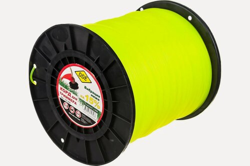 Изображение товара Корд триммерный на катушке DDE "Classic line" (круг) 3,0 мм х 520 м, желтый (793-268)