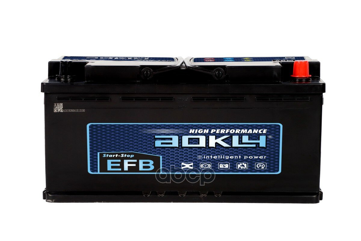 Аккумулятор Aokly Agm Stop&Go 105 А/Ч Обратный R+ 394X174x190 L6 En 890 А AOKLY арт. AGM 105