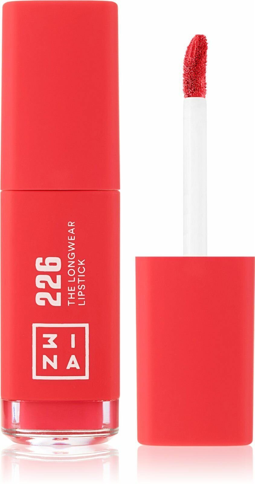 Стойкая жидкая помада 3INA The Longwear Lipstick оттенок 226 - Coral 6 ml