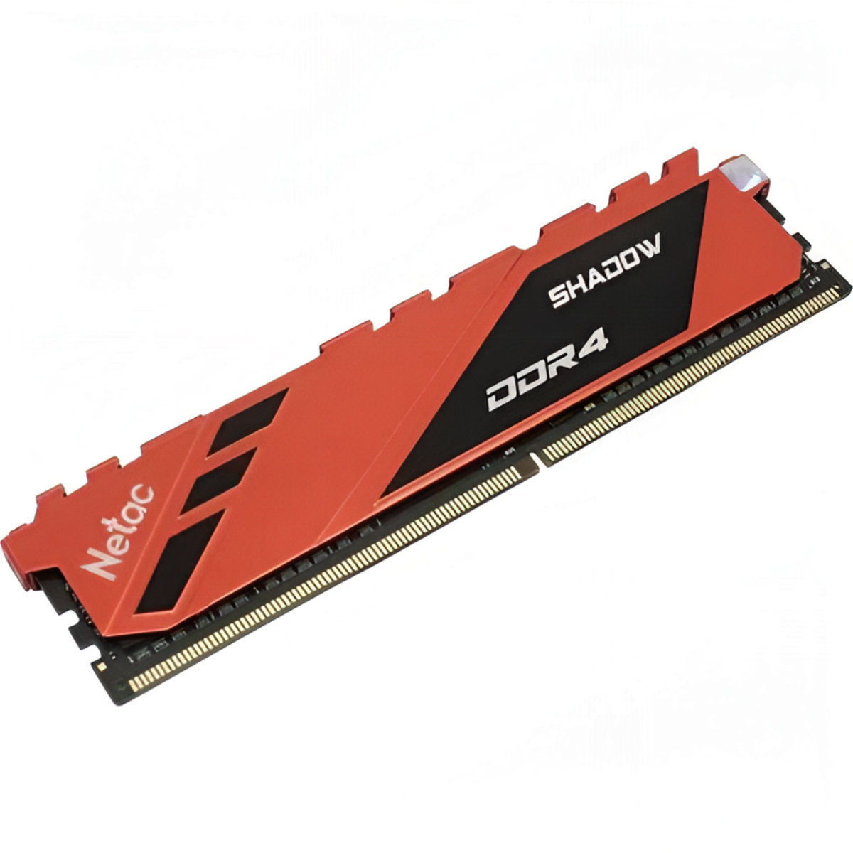 Оперативная память Netac Shadow (Ntsdd4p32sp-08r) DDR4 - 1x 8ГБ 3200МГц, DIMM, цвет красный Ret