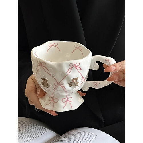 Кружка pinterest керамическая для чая и кофе 400 мл, Lumiere