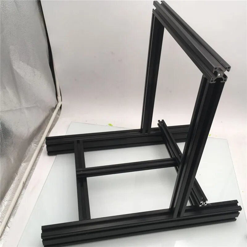 Funssor 1 компл. Voron Switchwire Frame Kit Prusa MK52 3D принтер DIY рамка экструзионные детали, Черный
