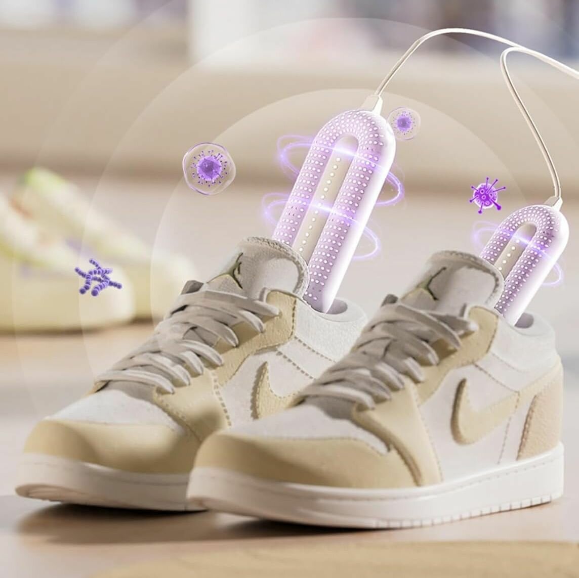 Изображение Сушилка для обуви Xiaomi Qualitell Sterilizing and Quick Drying Shoe Dryer (ZSC241905) EU White