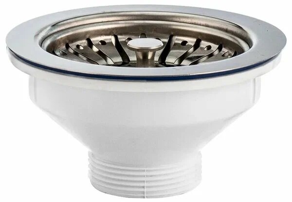 Выпуск для мойки с нержавеющей чашкой 112мм VIRPlast Элит 30980645