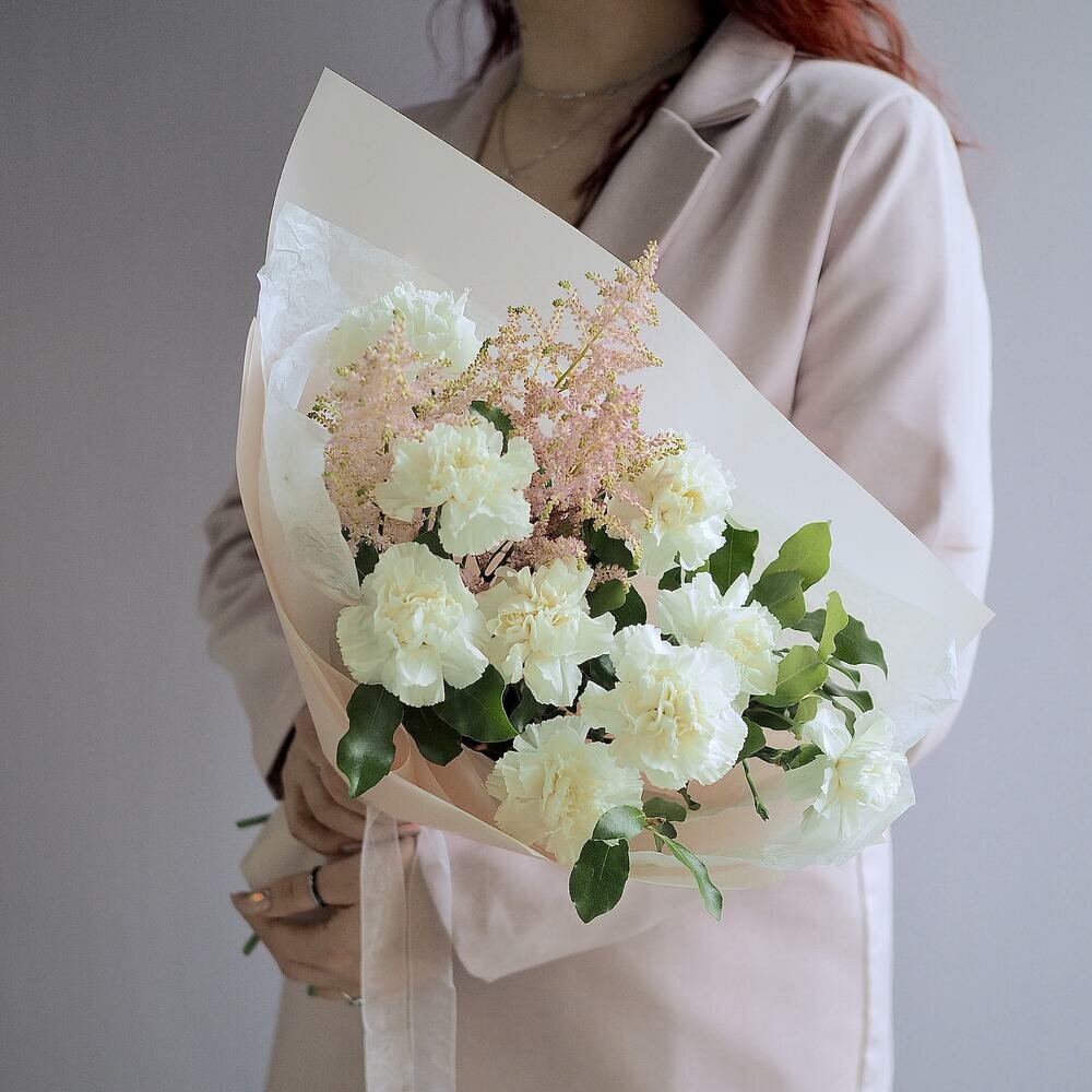 Волшебный Флорариум с гвоздикой и астильбой