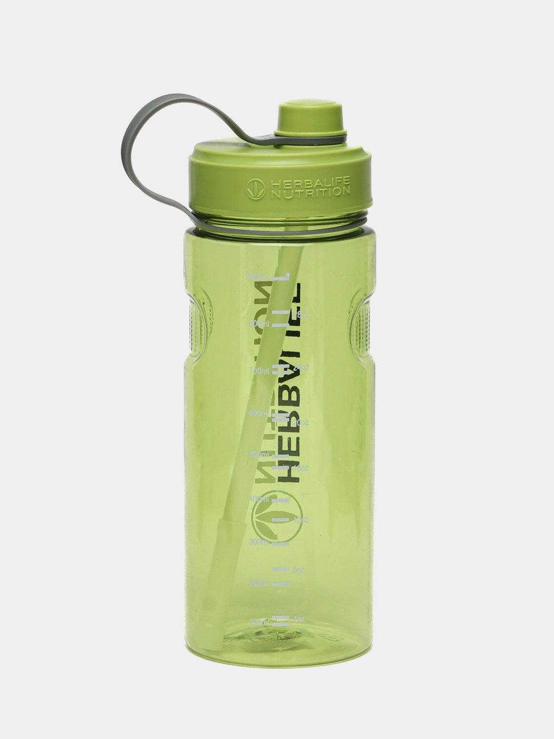 Спортивная бутылка для фитнеса, градиентное цветное, 1000 ml - Салатовый