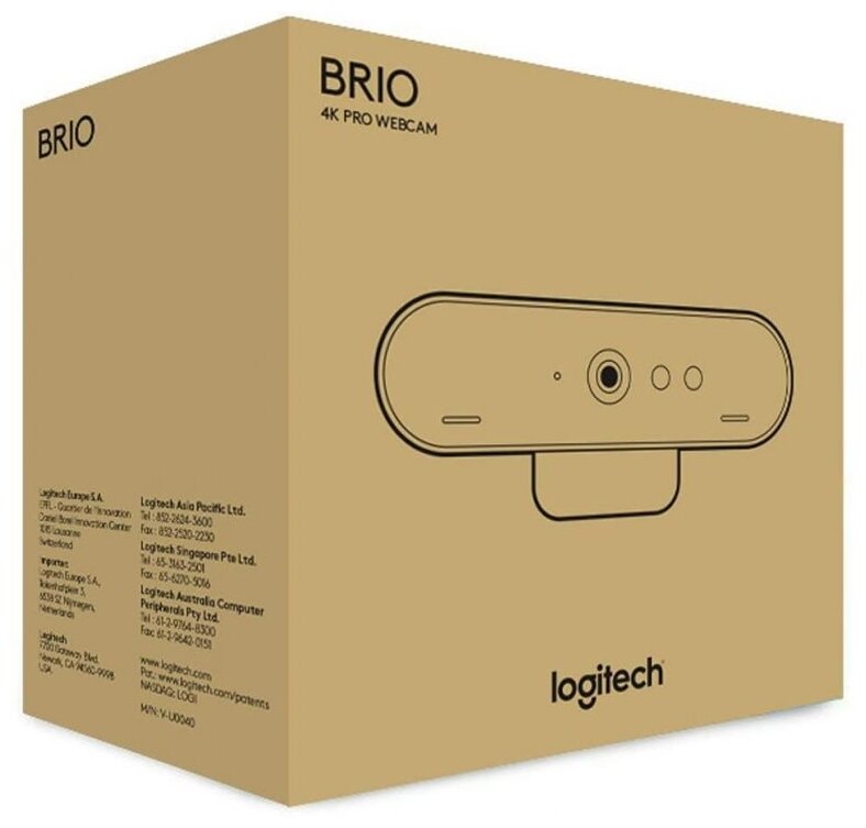 Веб-камера Logitech Brio Stream Edition