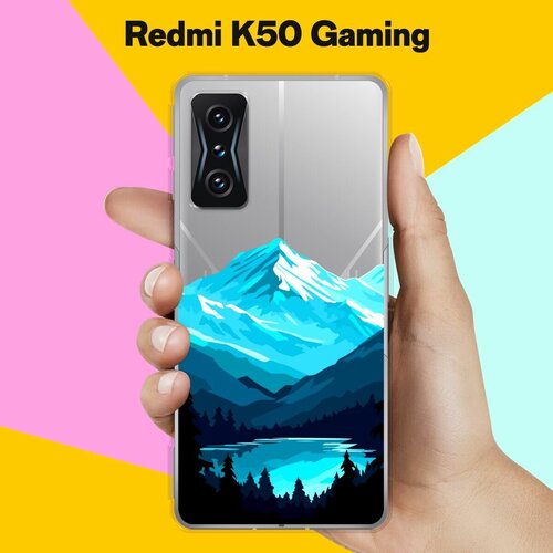 Силиконовый чехол на Xiaomi Redmi K50 Gaming Edition Горное Озеро / для Сяоми Редми К50 Гейминг силиконовый чехол на xiaomi redmi k50 gaming edition коты для сяоми редми к50 гейминг