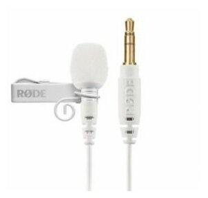 Микрофон Rode Lavalier Go White, петличный, всенаправленный, 3.5mm