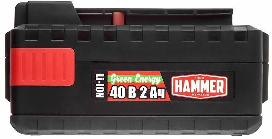 Аккумулятор Hammer AKS42 40В 2Ач Li-Ion для садовой техники — фото 1