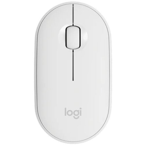 Logitech мышь Logitech Wireless Mouse M350 White (910-005541) logitech мышь logitech wireless mouse m350 purple 910 006654