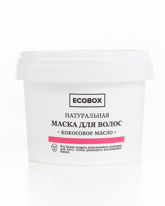 ECOBOX маска для волос Кокосовое масло, 120 мл