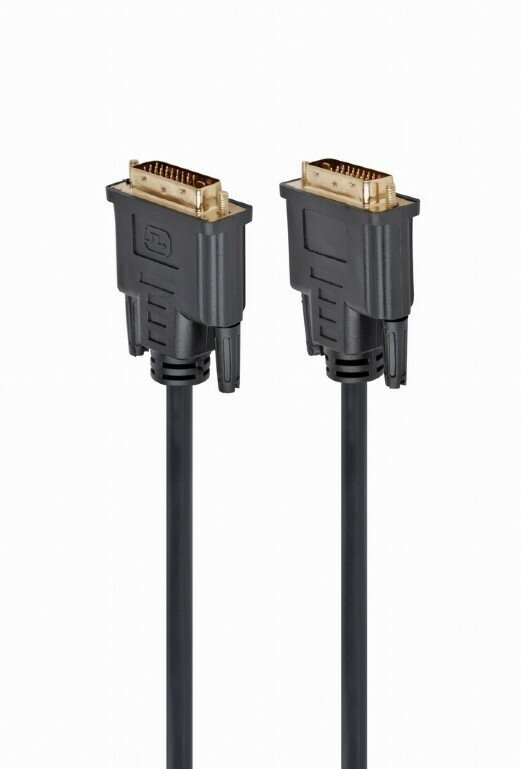 Кабель DVI-DVI 3.0м Dual Link Gembird 2 фильтра двойное экранирование CC-DVI2-10 - фото №7
