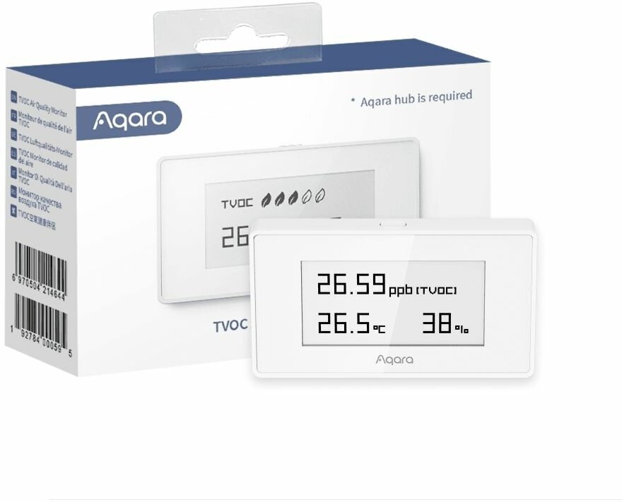 Датчик качества воздуха Aqara TVOC Air quality monitor AAQS-S01