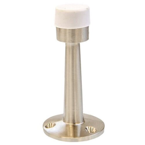 Упор дверной `чибис 3055 SN (сатин) d-35мм, h-73мм