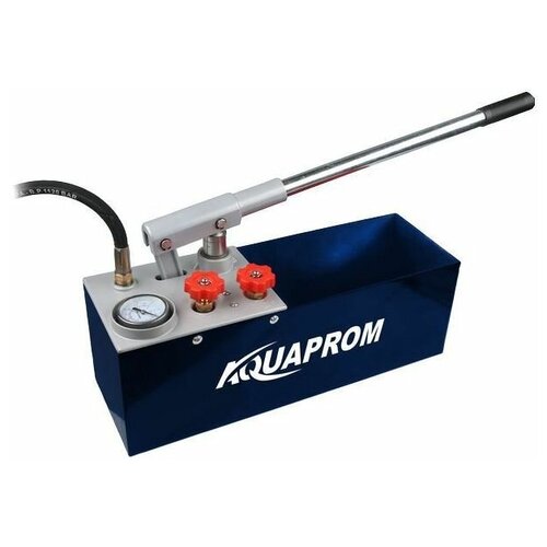 Насос опрессовочный ручной аквапром PTP10 12 л, синий