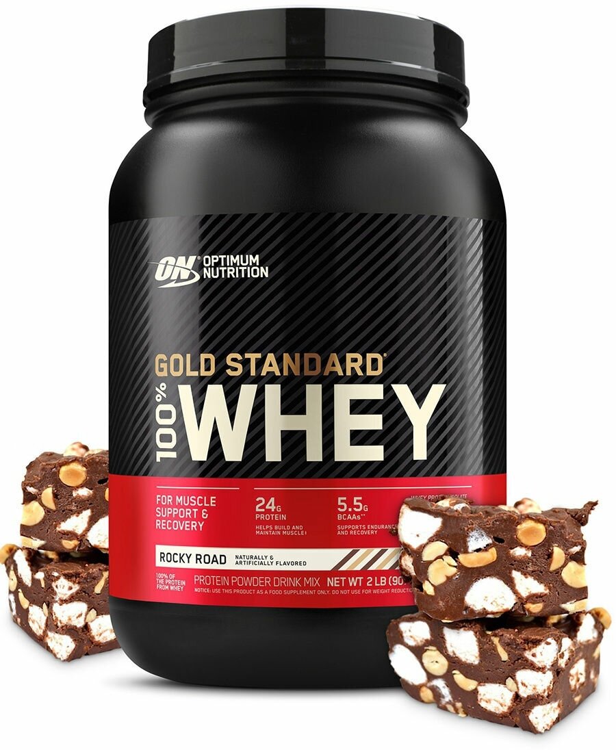 Протеин OPTIMUM NUTRITION Gold Standard 100% Whey, порошок, 2.2кг, молочный шоколад [on14] - фото №7