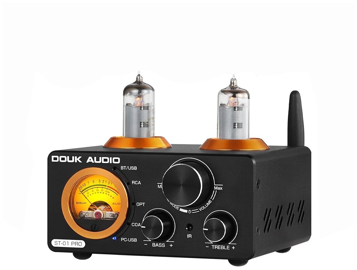 Ламповый усилитель с ЦАП Douk Audio ST-01 Pro с блоком питания