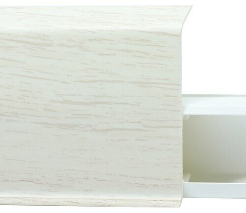 фото Плинтус пластиковый Winart Tera 72 мм Дуб Санторини 704