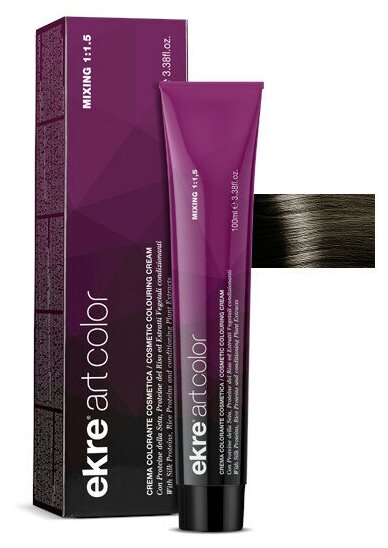 Краска для волос Artcolor Hair Colour Cream Ekre 5.1 Светло-каштановый Пепельный, 100 мл