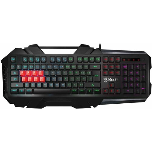 Клавиатура A4TECH Bloody B3590R USB черный серый 674500₽