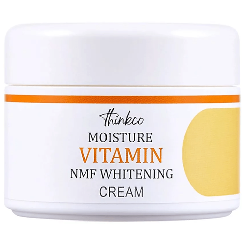 Витаминизированный, увлажняющий крем для лица, Thinkco Moisture Vitamin NMF Whitening Cream, 50 мл. thinkco увлажняющий сыворотка с витаминами moisture vitamin nmf whitening ampoule 80 мл