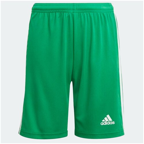 Шорты adidas, размер 164, зеленый