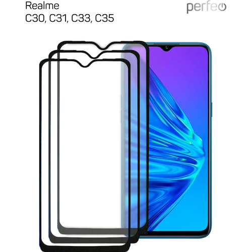 Матовое защитное стекло Realme C30/C31/C33/C35, 3шт аккумулятор blp877 для realme 8i c30 c31 c33 c35