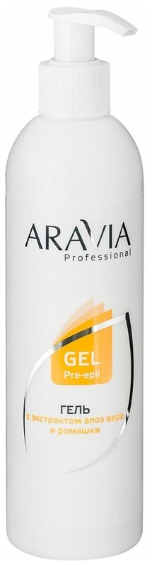 Средства до и после депиляции aravia professional