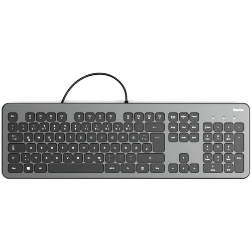 Клавиатура HAMA KC-700 антрацит 197700₽