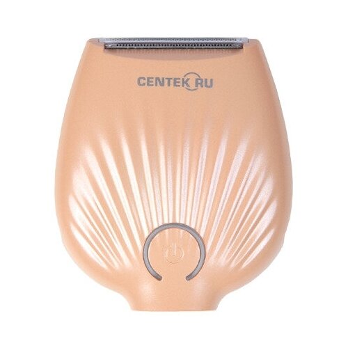 Бритва женская Centek CT-2193 (золотистый) сетчатая бритва для сухого и влажного бритья, USB, LED