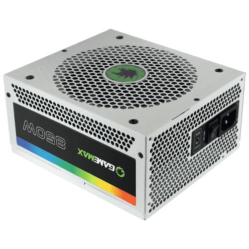 Блок питания GameMax RGB-850 White 850W белый BOX