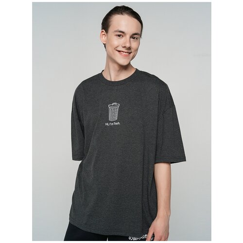 фото Футболка с кор.рукавом твое 79077 размер xl, темно-серый меланж, men