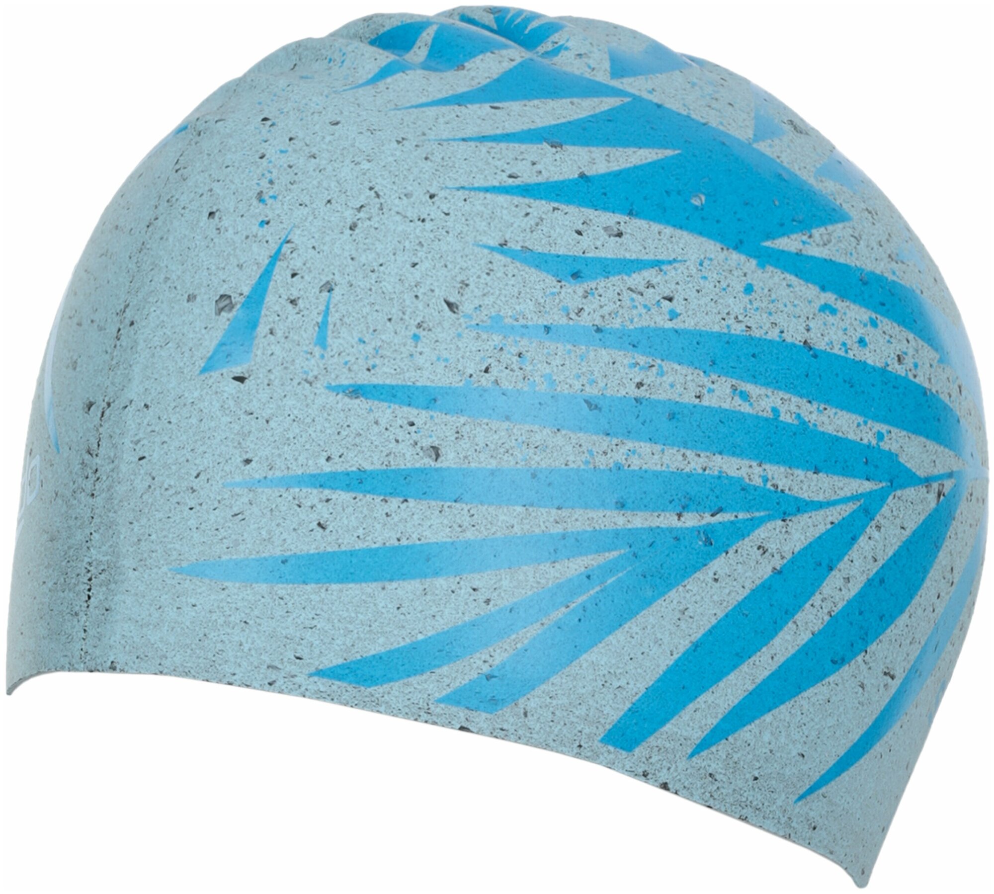 Шапочка для плавания Speedo Printed Recycled Cap Au Blue (см:52-58)