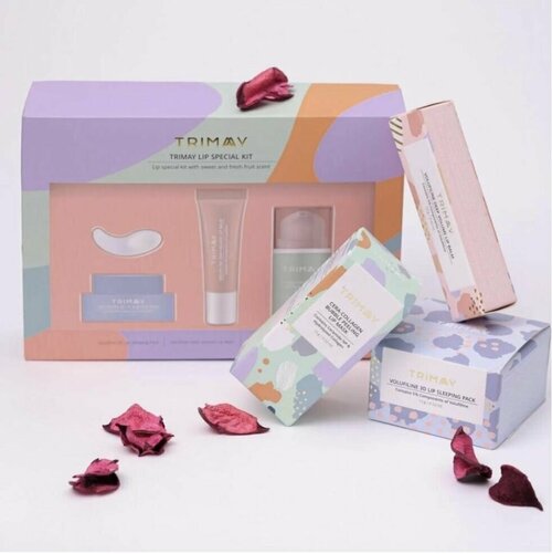 Trimay Lip Special KIT Набор средств по уходу за губами, 3 продукта