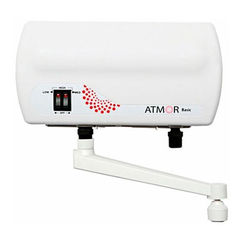 Проточный водонагреватель Atmor BASIC 5 KW TAP в комплекте с краном 507200₽