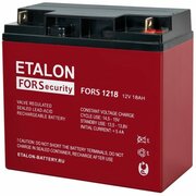 Аккумулятор 12В 18Ач (FORS 1218) | код. 200-12/18S | Etalon battery ( 1шт. )