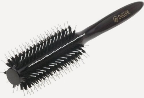 Изображение товара Брашинг Dewal Professional DEWAL деревянный, натуральная щетина d 22/56 мм