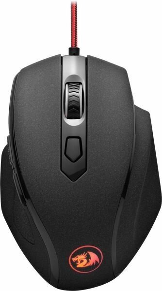 Мышь Redragon Tiger 2, игровая, оптическая, проводная, USB, черный [77637]