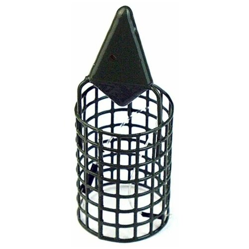 фото Кормушка рыболовная лиман feeder (сербская пуля) bullet l 60 гр, металл, крашеная