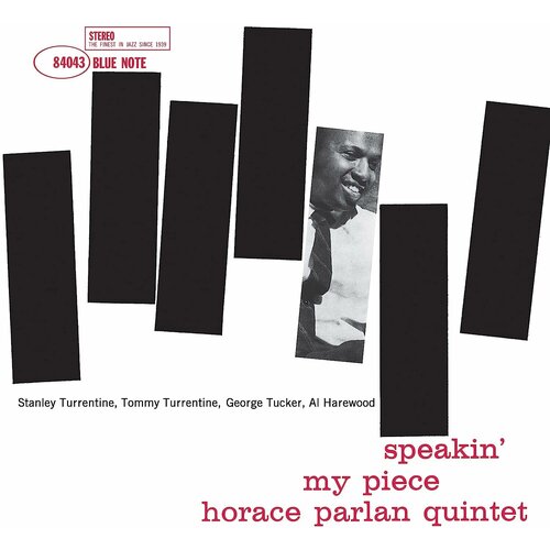 Виниловая пластинка Horace Parlan. Quintet Speakin My Piece (LP)