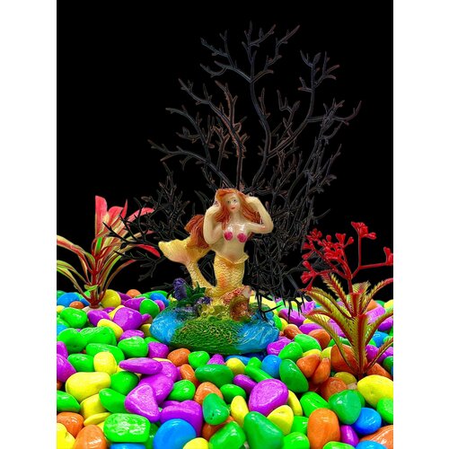 Грот, коралловая ветвь русалка